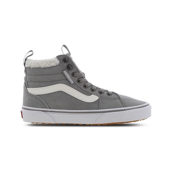 NWT Vans Filmore High-Top Sneaker - Women's Size 9 Gray/White - Picture 1 of 6